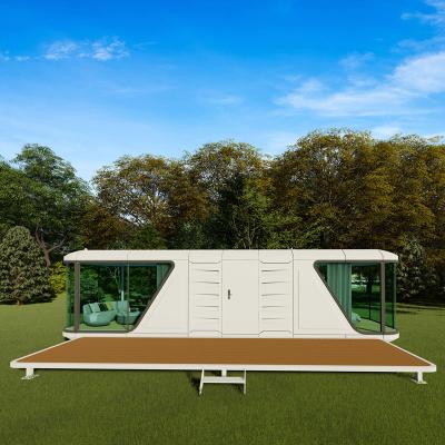 China Mobile Luxury Modern Big Capsule House With Kitchen Factory Wholesale for sale