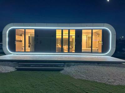 China Vorgefertigte Apple Cabin: tragbare, mobile und modulare vorgefertigte Bürogebäude zu verkaufen