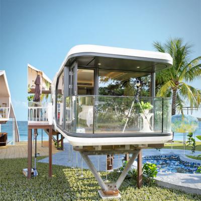 China Portable Capsule Mobile Home 38m² Expandable And Comfortable Living Space for sale