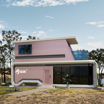 China Carbon Crystal Integrated Board Smart Capsule House For Intelligent Construction for sale