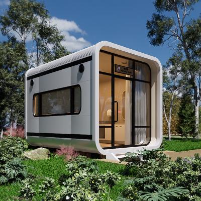 China Air Vents Galvanized Steel Capsule Cabin House With 6mm+12A+6mm Hollow Glass for sale