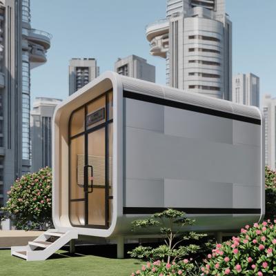 China Innovative and High Performance Apple Cabin House for Your Prefabricated Building Needs for sale