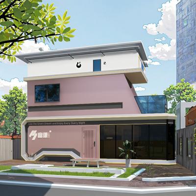 China Prefabricated Building Partner Container Capsule House / Space Cabin House Home And Hotel for sale