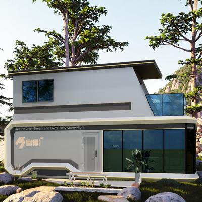 China Space Capsule House Galvanized Steel Frame 2 Years Warranty for sale