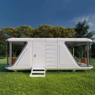 China 28 Sqm Comfort Outdoor Capsule House Fullking Reg B5 For Individuals And Small Families for sale
