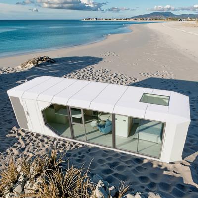 China Comfort And Efficiency Mobile Space Capsule With Kitchen Customizable Ecocapsule House for sale