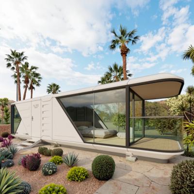 China Mobile Capsule House Ultimate Business Solution Chinese-Style Container Houses For Hotels And Shops for sale