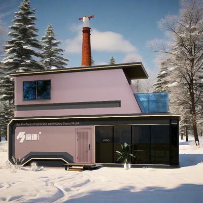 China Hoge kwaliteit Duurzaam met behulp van verschillende Prefab Container Huis Klein Draagbaar Huis Klein Modulair Huis Camping Hotel Ruimtecapsule Te koop