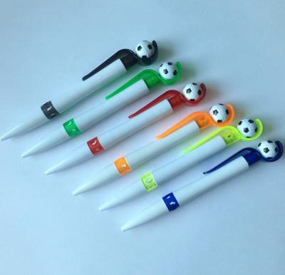 China Office & School Pen Custom Promotional Football Design Ballpoint Pen with Custom Printing Logo for School and Office for sale