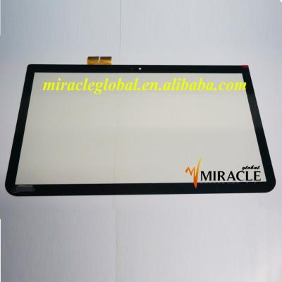 China 15.6 inch for Toshiba c50 z50 l55 c55 c55t 15.6 inch digitizer laptop glass touch screen for sale