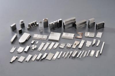 China Elmax Precision Connector Mould Parts Custom Molded Inserts 0.05 Angle Clearness for sale