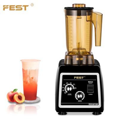 China Foods Multi Speed FEST Industrial Blender Blender Blender Fruit Juicer Blender Multi Processor Smoothies Maker Maker High Speed Tens Commercial Blender for sale