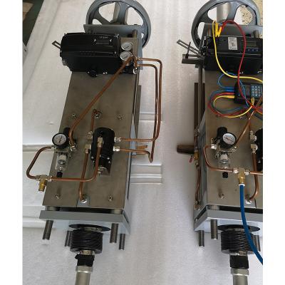 China Others big bore pneumatic cylinders with hand-drive and emergency positioner for sale