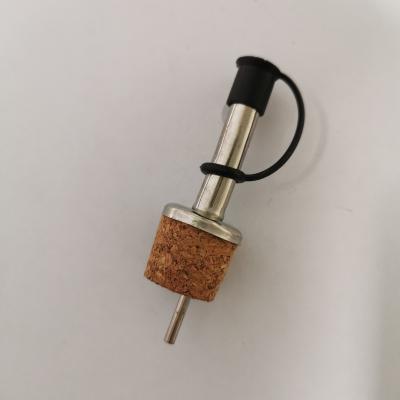 China Wholesale New Stainless Steel Cork Olive Oil Hot Pourer Bottle Viable for sale