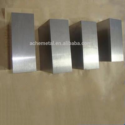 China High Density Polished Tungsten Ingot Custom Logo en venta