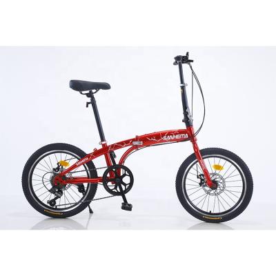 China Kids Bike Kids Bike Factory Supply 20 Inch 6 Speed Double Bike Mountain Bike Disc Brake Folding Carbon Men's White Red Black for sale