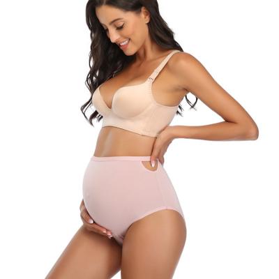 China Special Design of Widely Used and High Waist Seamless Breathable Maternity Panties for sale