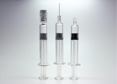 China 5.0 Neutral Borosilicate Glass Prefilled Syringes 2.25ml Capacity For Medical for sale