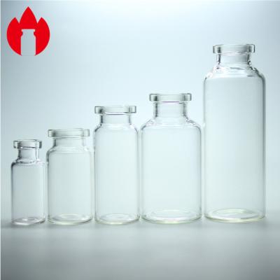 China Borosilicate Glass Tube Vials 2ml 6ml 10ml 20ml Capacity Transparent Color for sale