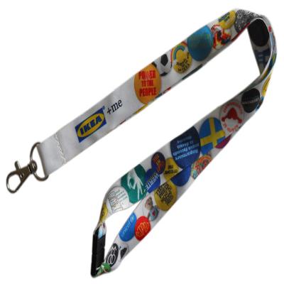 Chine Insigne Pantone de porte-cartes de PMS Logo Printed Lanyard Champion Medal lavable à vendre