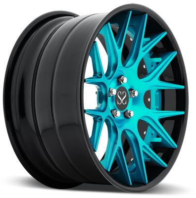 China 20inch RIms Gloss Black Machined For Audi S4 /Car Rim Forged Rims Made of 6061-T6 for sale