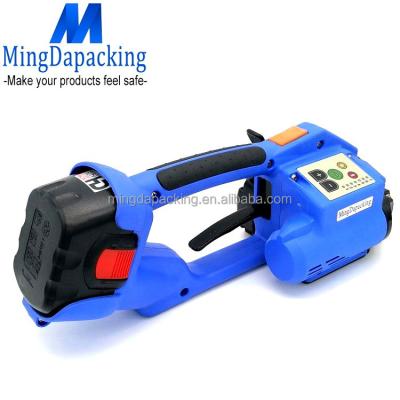 China ORT200 Food Tool Battery Operated Electric Plastic Strapping Automatic Strapping Machine for sale