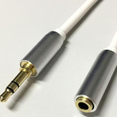 China DVD Player Super Speed Sound Quality 3.5mm Male To Female Stereo Audio Cable Cord For PC MP3 for sale