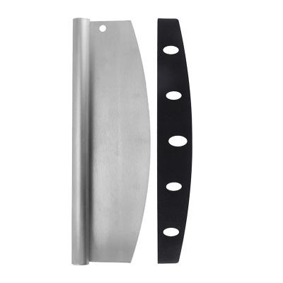 China Factory price viable multifunctional promotional stainless steel pizza spatula pizza cutter for sale