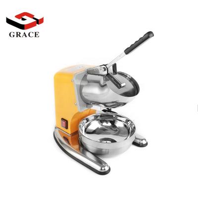 Chine Factory supply commercial stainless steel yellow electric ice crusher machine à vendre