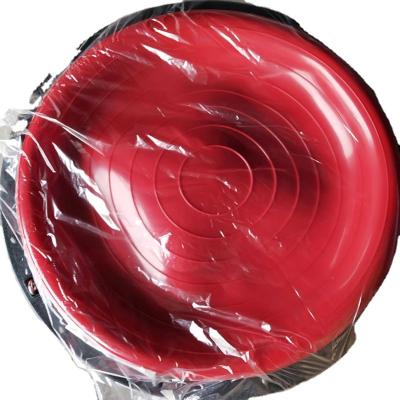 China Bestselling Eco-friendly Fitness Wave Speed Ball Massage Thickened PVC Hemispherical Custom Balance Ball for sale