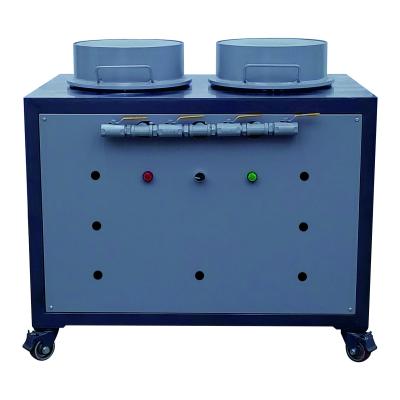 China Advanced Double Head Vacuum Cabinet for Silicone Label Production with Low Noise PVC Dispensing Machine for sale