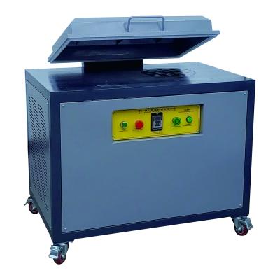 China Revolutionary Dual Head Vacuum Cabinet For Silicone Label Production With Low Noise PVC Dispensing Machine for sale
