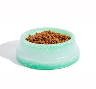 China Wholesale Viable Cat Cooler Freezing Bowl Frosty Chilled Cooling Water Pet Food Freezing Bowl for sale