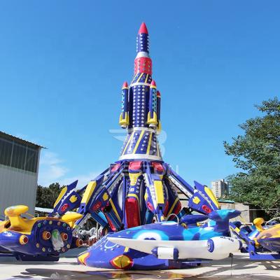 China 16 seats rotary self-control plane airplane ride / self control plane ride other amusement park products for sale