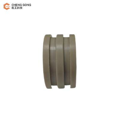 China Glory GFB800 Banknote Counter Feed Roller 1742-T003 Black ATM Parts Plastic Material for sale