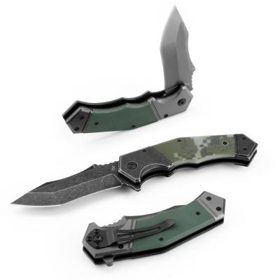 China Best Camping STR 352 Army Pocket Hunting Survival Knife Quality Camping Tactical Folding Military Knife for sale