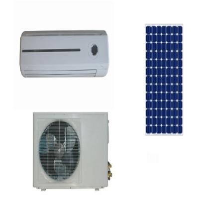 China On Grid Hybrid Solar Powered Air Conditioner 12000btu 775*260*210mm for sale