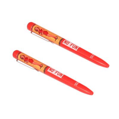 China Office & School Pen Plastic Naked Women Pen Glitter Promotional Ballpoint Pen for sale