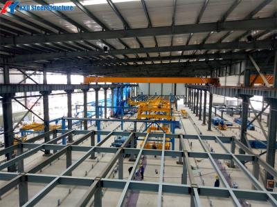 China Turnkey Project Prefabricated Steel Structure Frame Indsutrial Plant Warehouse Workshop for sale