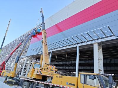中国 金属建築物 製金建築物 H 倉庫工房とオフィスショップのための鉄鋼構造家 販売のため