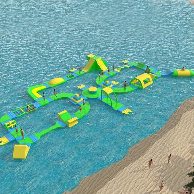 China Outdoor High Quality Floating Inflatable Water Park Games Amusement Aqua Park Adults for sale