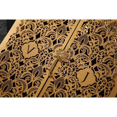 China Europe Wedding Cards Wedding Invitation Arabic Handmade Laser Cut Wedding Invitation Cards Luxury Wedding Invitation for sale