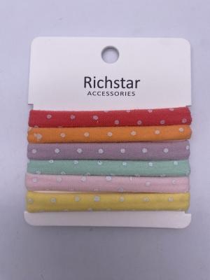 China Durable Stretchy Elastic Hair Ties Bands Portable Smooth Texture for sale