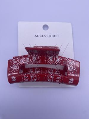 China Festival Atomosphere Acrylic Hair Claw Clip for sale