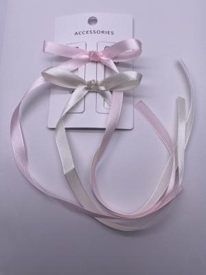 China 2-Packs Bow Knot Hair Clips for Kids for sale