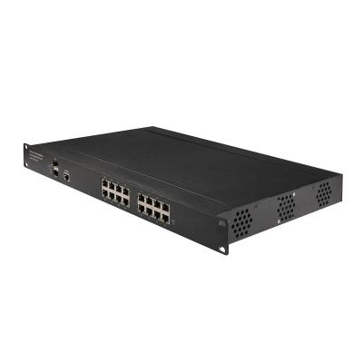 China interruptor manejado industrial 16Ports POE AF/AT 340W de 48Gbps POE en venta
