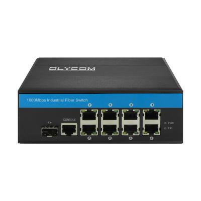 China Puerto manejable del Poe 8 del interruptor de IEEE802.3Af/At en venta