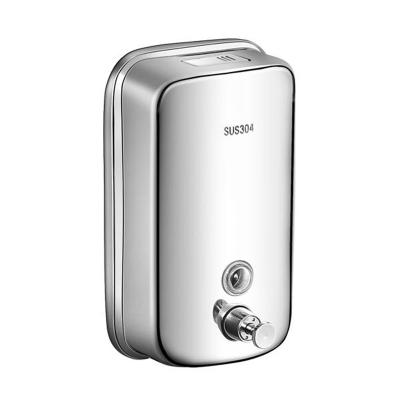 China High Quality Foam Soap Dispenser 304 Stainless Steel Bathroom Liquid Soap Dispenser For Hotel for sale