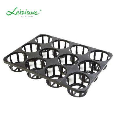 China Modern Garden Planting Orchid Bracket Flower Pot Nursery Cheap Plastic Pot With Tray for sale
