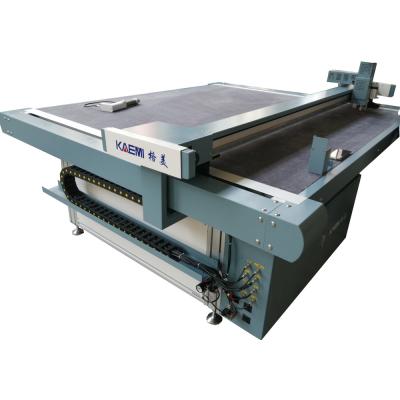 China Einzelschnittmaschine für das digitale Schneiden von Textilien mit Rundmesser-Vibrationsschneider zu verkaufen